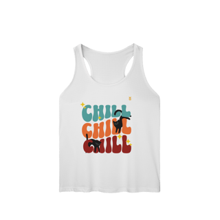 Nome do produto Regata Feminina Chill Cats