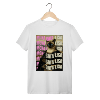 Nome do produto Camiseta Clássica - Gata Lisa