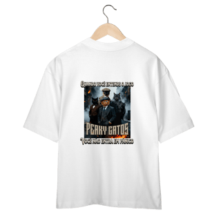 Nome do produto Camiseta Oversized -Peaky Gatos