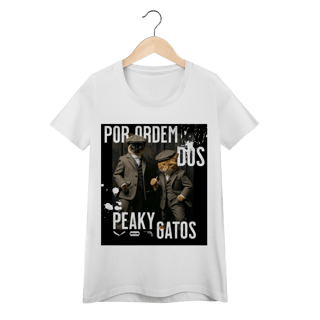 Nome do produto Baby Look - Ordem dos Peaky Gatos