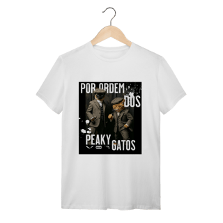 Nome do produto Camiseta Clássica - Ordem dos Peaky Gatos