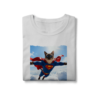 Nome do produto Baby Look - Super Cat