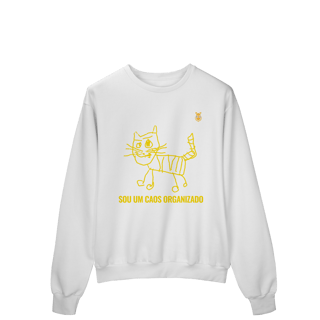 Nome do produto Moletom Fechado - Caos Organizado