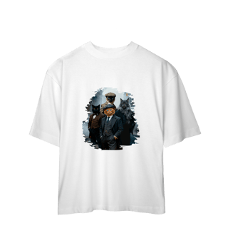 Nome do produto Camiseta Oversizad Peaky Cats