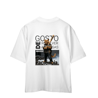Nome do produto Camiseta Oversized - Amarelinho Paciente 