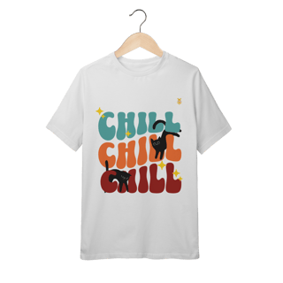Nome do produto Camiseta Infantil Chill Cats 