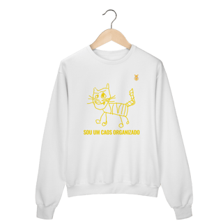Nome do produto Moletom Fechado - Caos Organizado