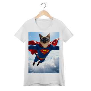 Nome do produto Baby Look - Super Cat