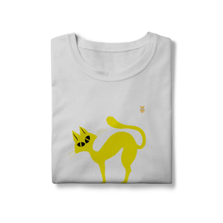 Nome do produto Baby Look - Gato Curioso