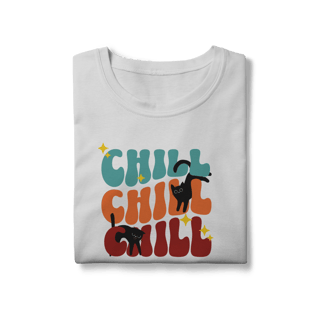 Nome do produto Baby Look - Chill Cats