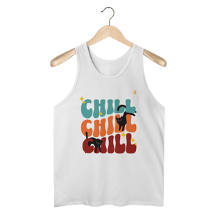 Nome do produto Regata Masculina Chill Cats 