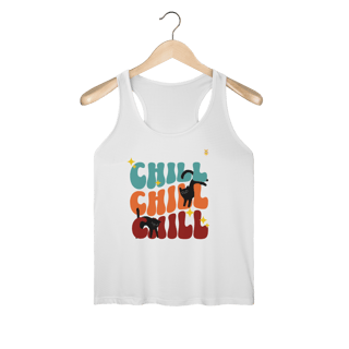 Nome do produto Regata Feminina Chill Cats