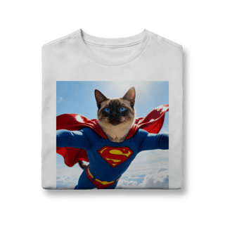 Nome do produto Camiseta Infantil - Super Cat