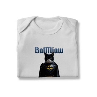 Nome do produto Body Infantil - BatMiaw