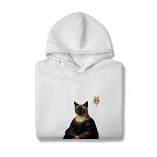 Nome do produto Moletom com Bolso - Gata Lisa