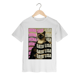 Nome do produto Camiseta Infantil - Gata Lisa