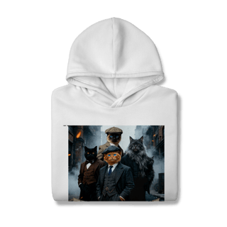 Nome do produto Moletom com Bolso - Peaky Gatos