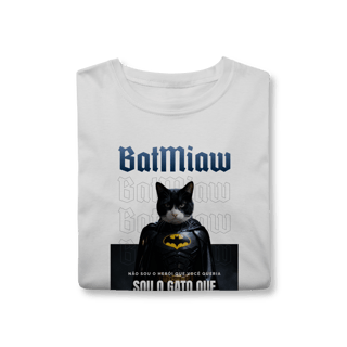 Nome do produto Camiseta Clássica - Batmiaw