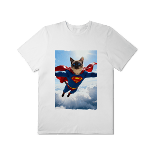 Nome do produto Camiseta Plus Size - Super Cat