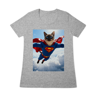 Nome do produto Baby Look - Super Cat