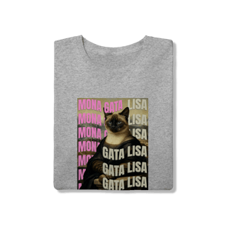 Nome do produto Camiseta Clássica - Gata Lisa