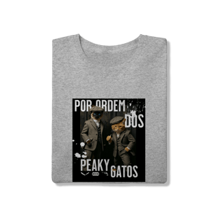 Nome do produto Camiseta Clássica - Ordem dos Peaky Gatos