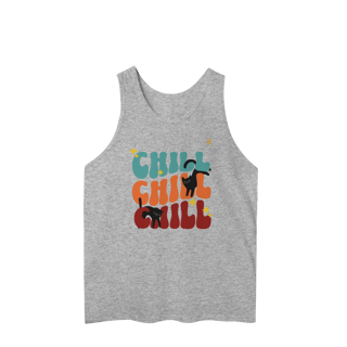 Nome do produto Regata Masculina Chill Cats 