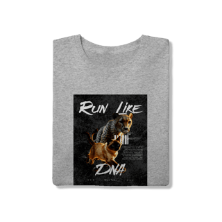 Nome do produto Camiseta Clássica - Run Like DNA