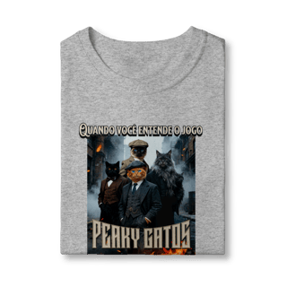 Nome do produto Camiseta Infantil - Peaky Gatos