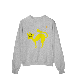 Nome do produto Moletom Gato Curioso