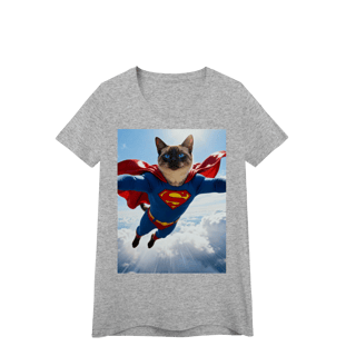 Nome do produto Baby Look - Super Cat