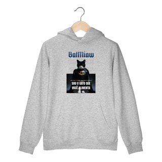 Nome do produto Moletom com Bolso - Batmiaw
