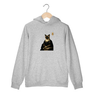 Nome do produto Moletom com Bolso - Gata Lisa