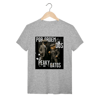 Nome do produto Camiseta Clássica - Ordem dos Peaky Gatos