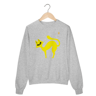 Nome do produto Moletom Gato Curioso