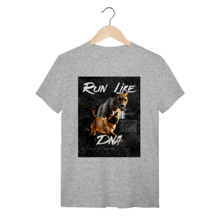Nome do produto Camiseta Clássica - Run Like DNA