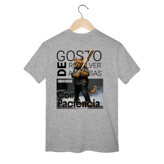 Nome do produto Camiseta Classica - Amarelinho Paciente