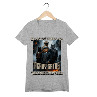 Nome do produto Baby Look - Peaky Gatos