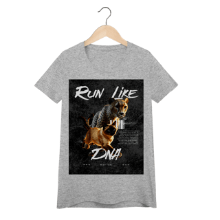 Nome do produto Baby Look - Run Like DNA