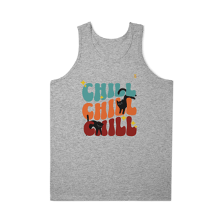 Nome do produto Regata Masculina Chill Cats 