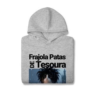 Nome do produto Moletom com Bolso - Frajola Mãos de Tesoura