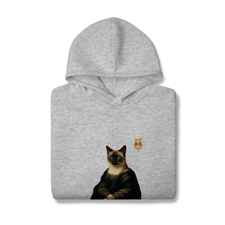 Nome do produto Moletom com Bolso - Gata Lisa