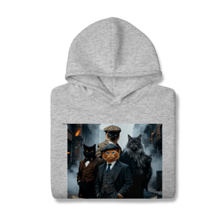 Nome do produto Moletom com Bolso - Peaky Gatos