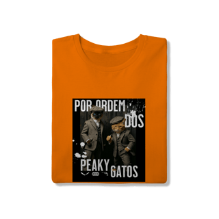 Nome do produto Camiseta Clássica - Ordem dos Peaky Gatos