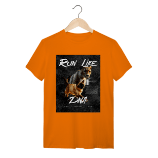 Nome do produto Camiseta Clássica - Run Like DNA