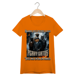 Nome do produto Baby Look - Peaky Gatos