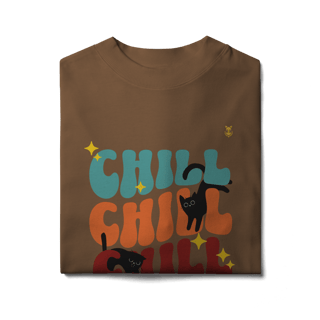 Nome do produto Camiseta Oversized Chill Cats