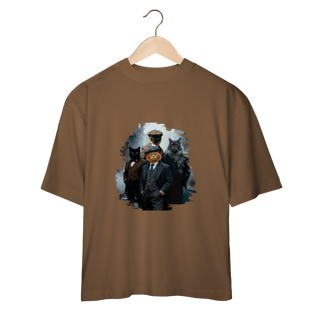 Nome do produto Camiseta Oversizad Peaky Cats