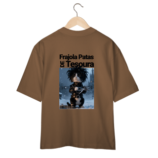 Nome do produto Camiseta Oversized - Frajola Mãos de Tesoura