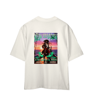 Nome do produto Camiseta Oversized - Miaw Sparrow